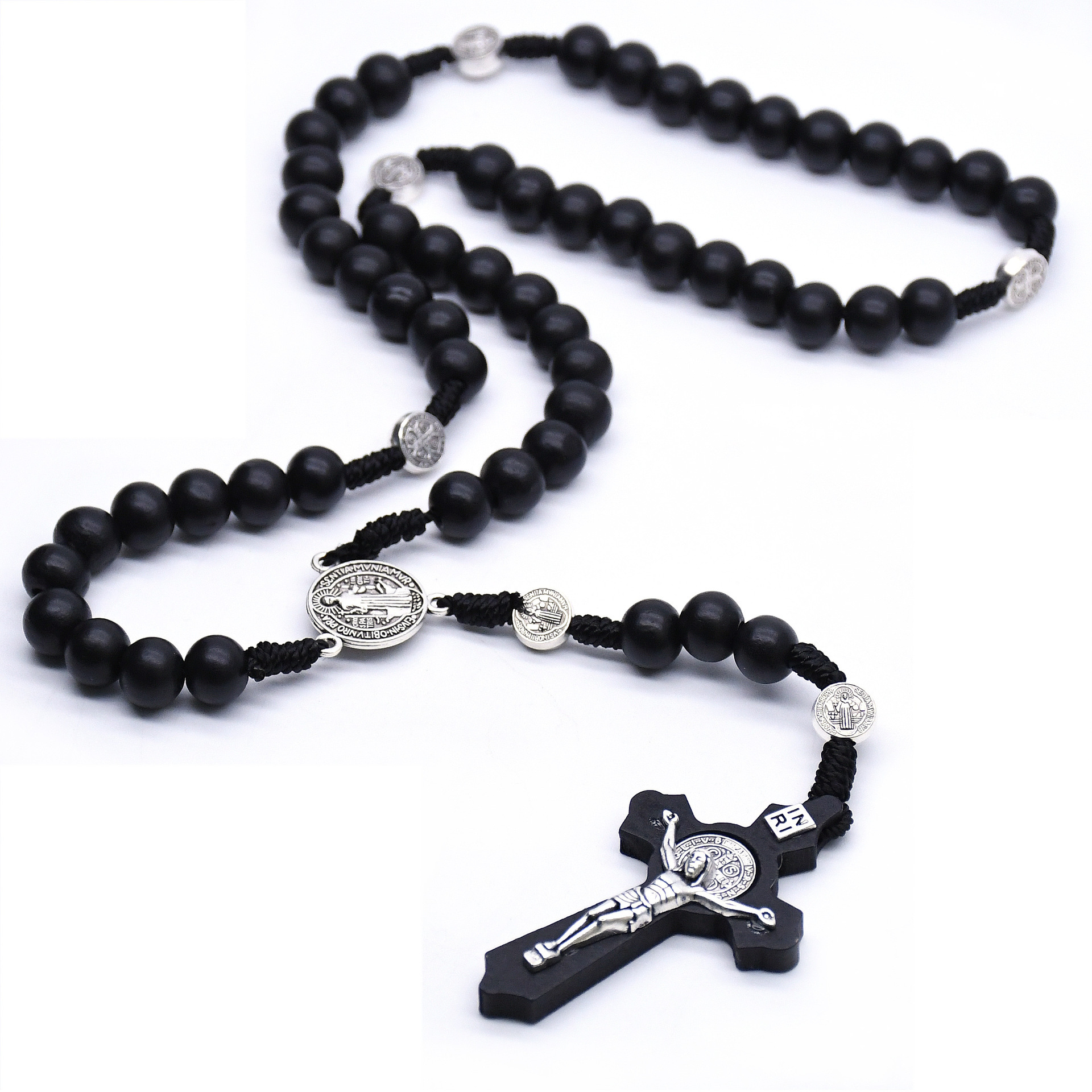 Rosary with Black Beads - Image 8