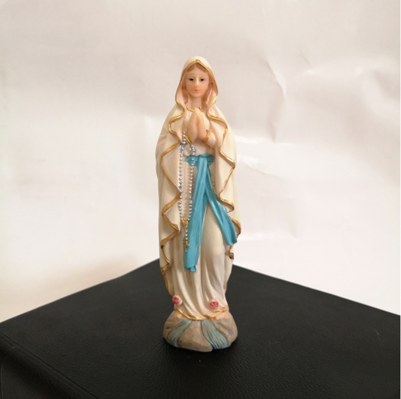 Our Lady of Lourdes – Blessed Virgin Mary Resin Statue