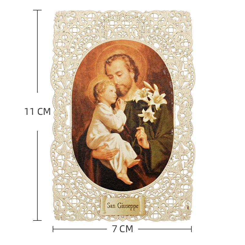 Saint Joseph Paper Lace Bookmarks - Image 6