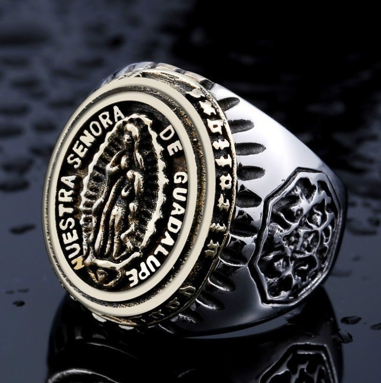 Our Lady Of Guadalupe Ring | Men - Image 6