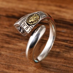 Our Lady of Guadalupe – 925 Sterling Silver Adjustable Ring