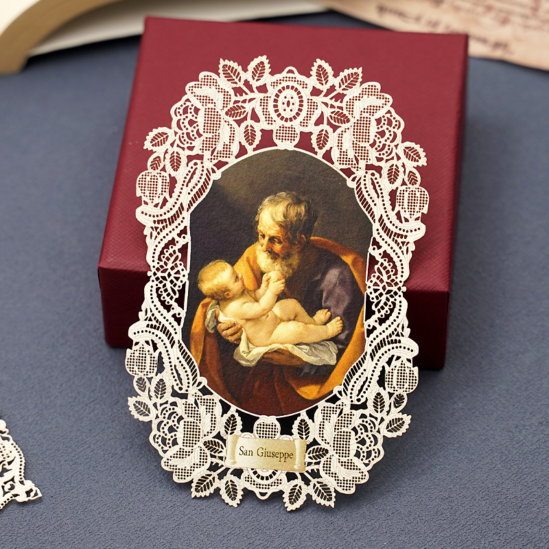Saint Joseph Paper Lace Bookmarks - Image 10