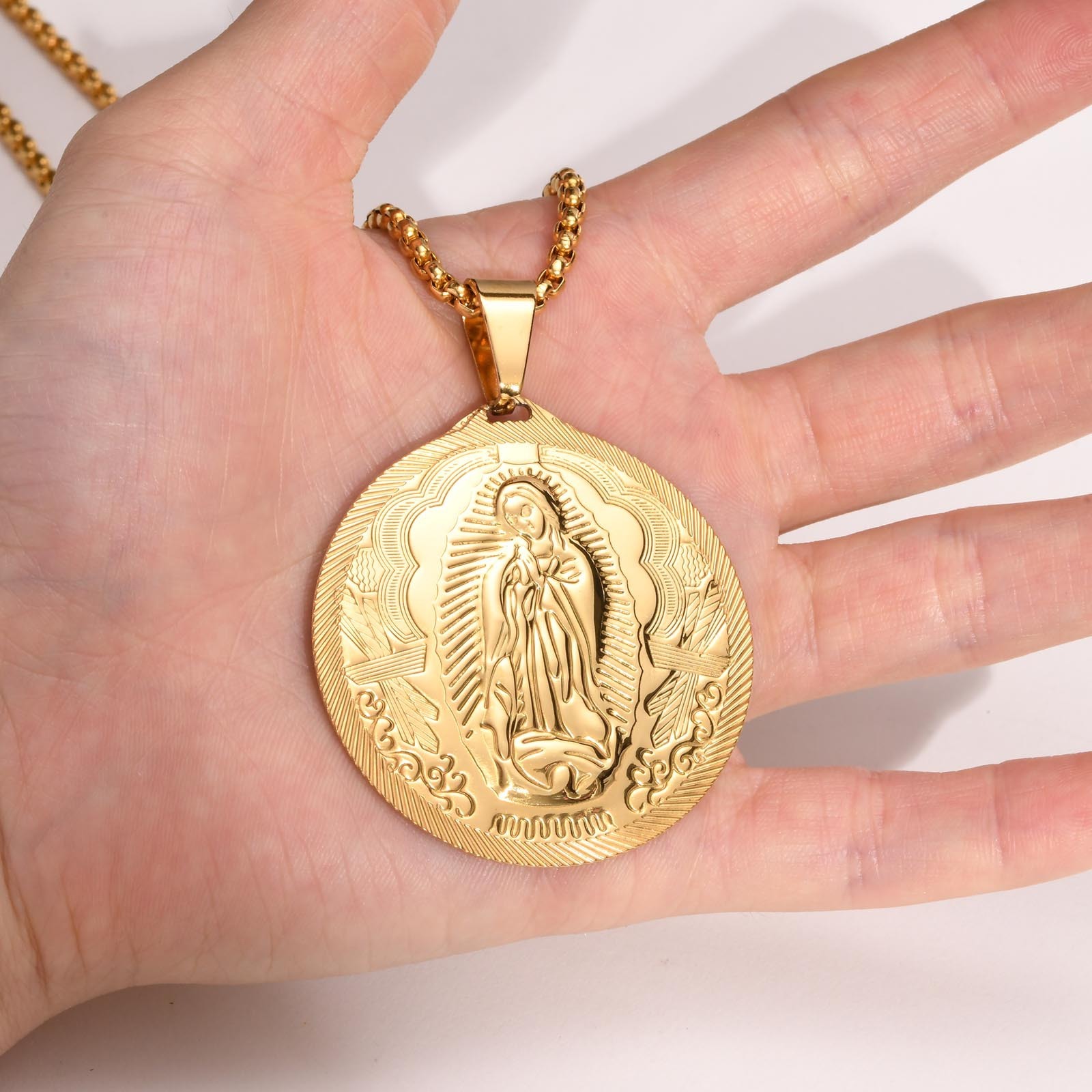 Our Lady Of Guadalupe Pendant - Image 5