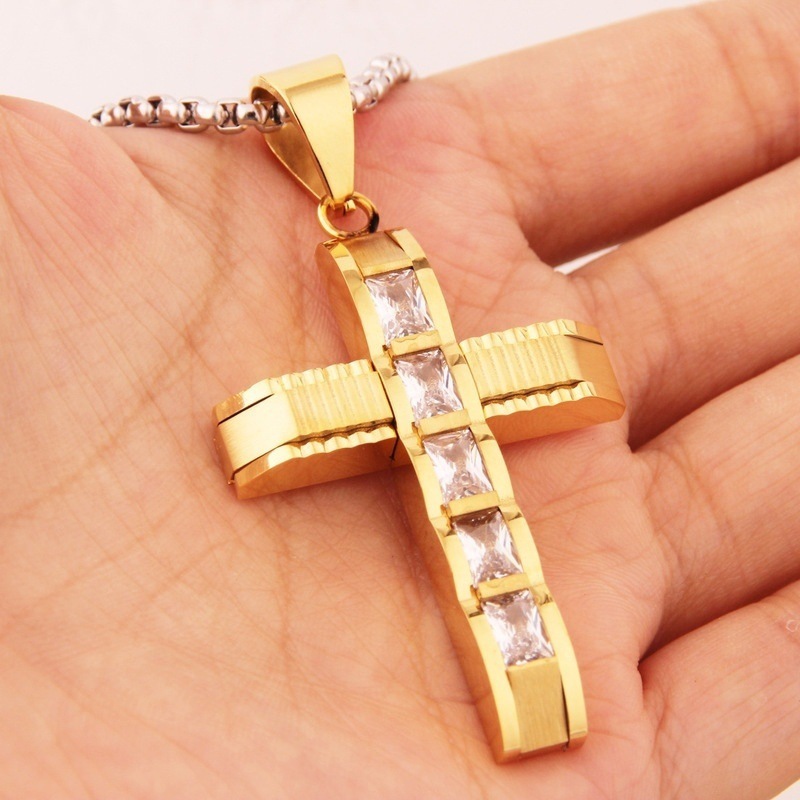 Stainless Steel Cross Pendant