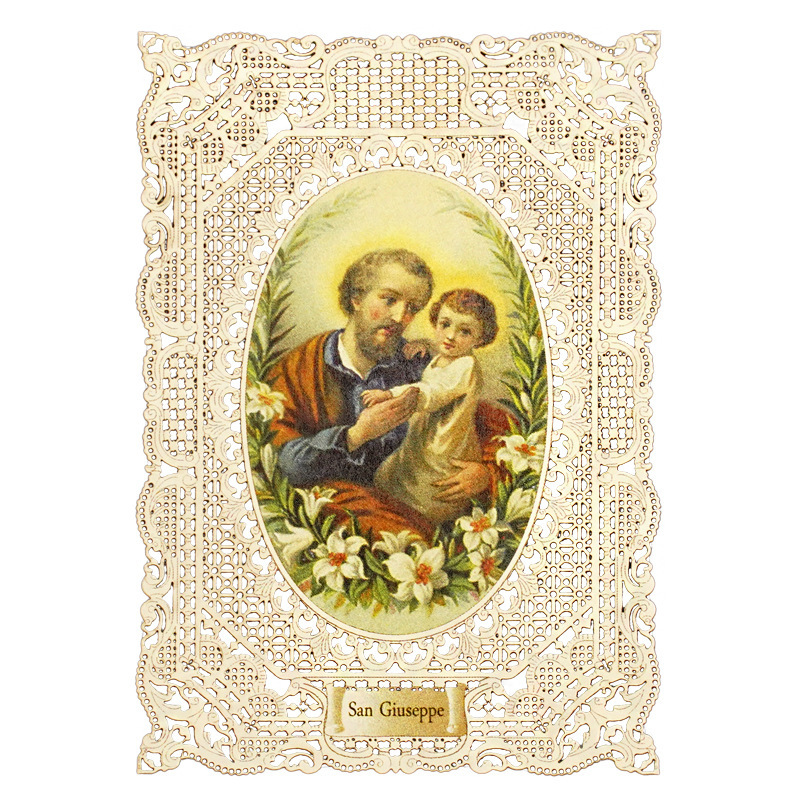 Saint Joseph Paper Lace Bookmarks - Image 3