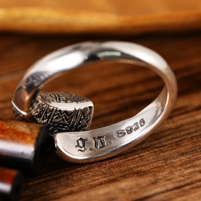 Our Lady of Guadalupe – 925 Sterling Silver Adjustable Ring - Image 5