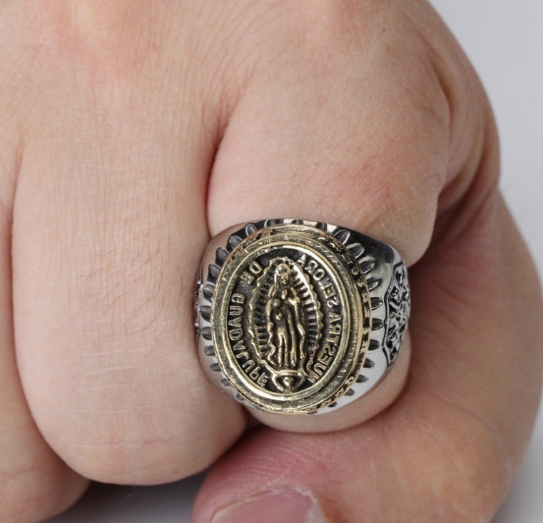 Our Lady Of Guadalupe Ring | Men - Image 2