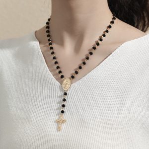 Miraculous Medal Rosary Necklace (Y-Necklace)