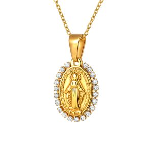 Miraculous Medal in Gold