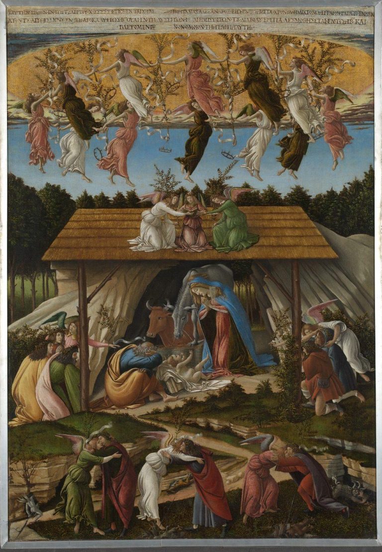 The Mystical Nativity Sandro Botticelli