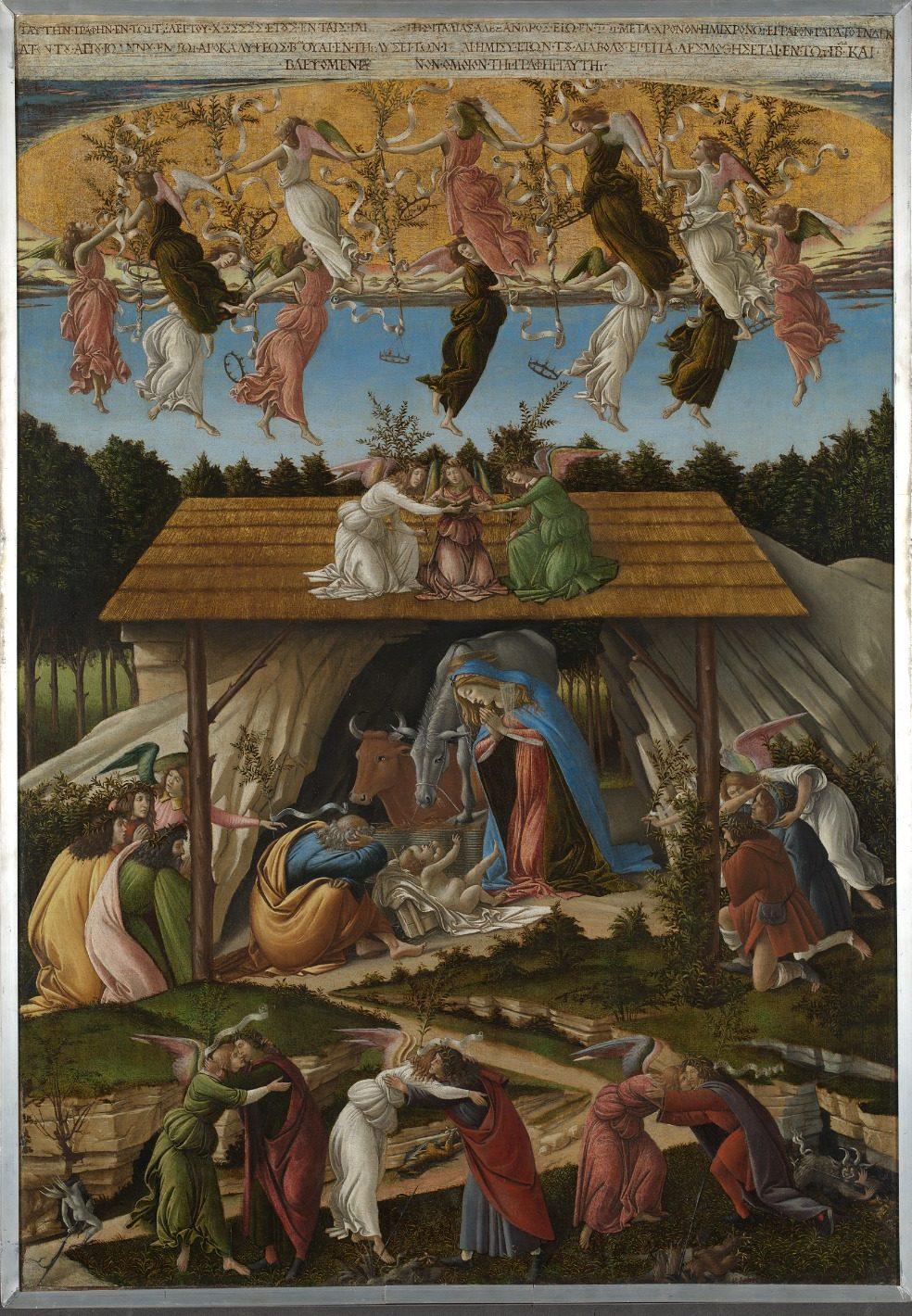 The Mystical Nativity Sandro Botticelli