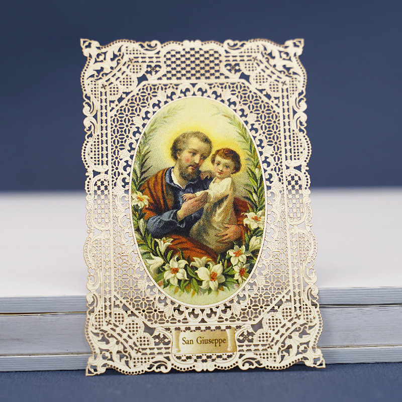 Saint Joseph Paper Lace Bookmarks - Image 9
