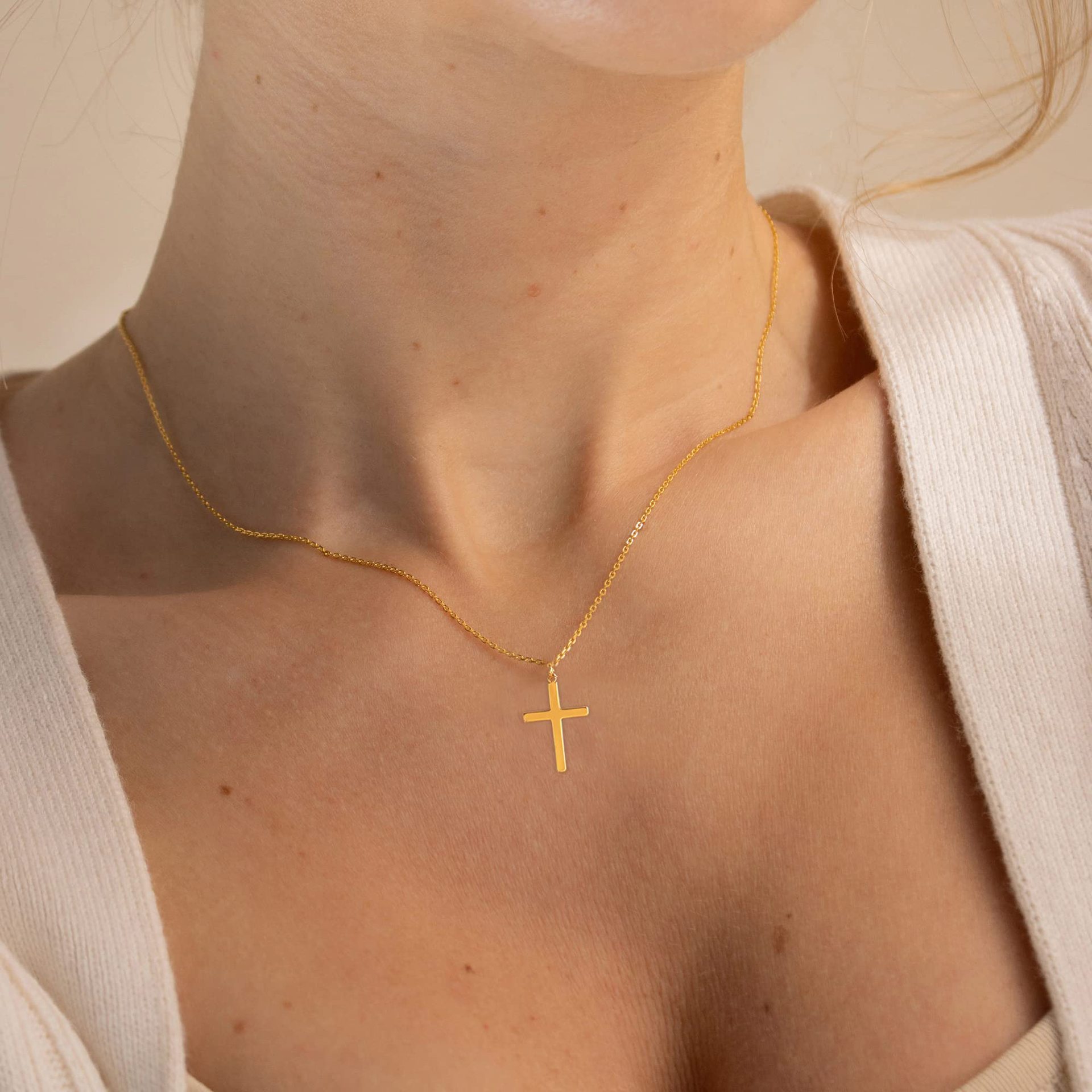 Stainless Steel Cross Pendant - Image 6