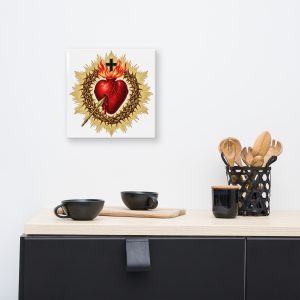 Sacred Heart Of Jesus | Square Canvas