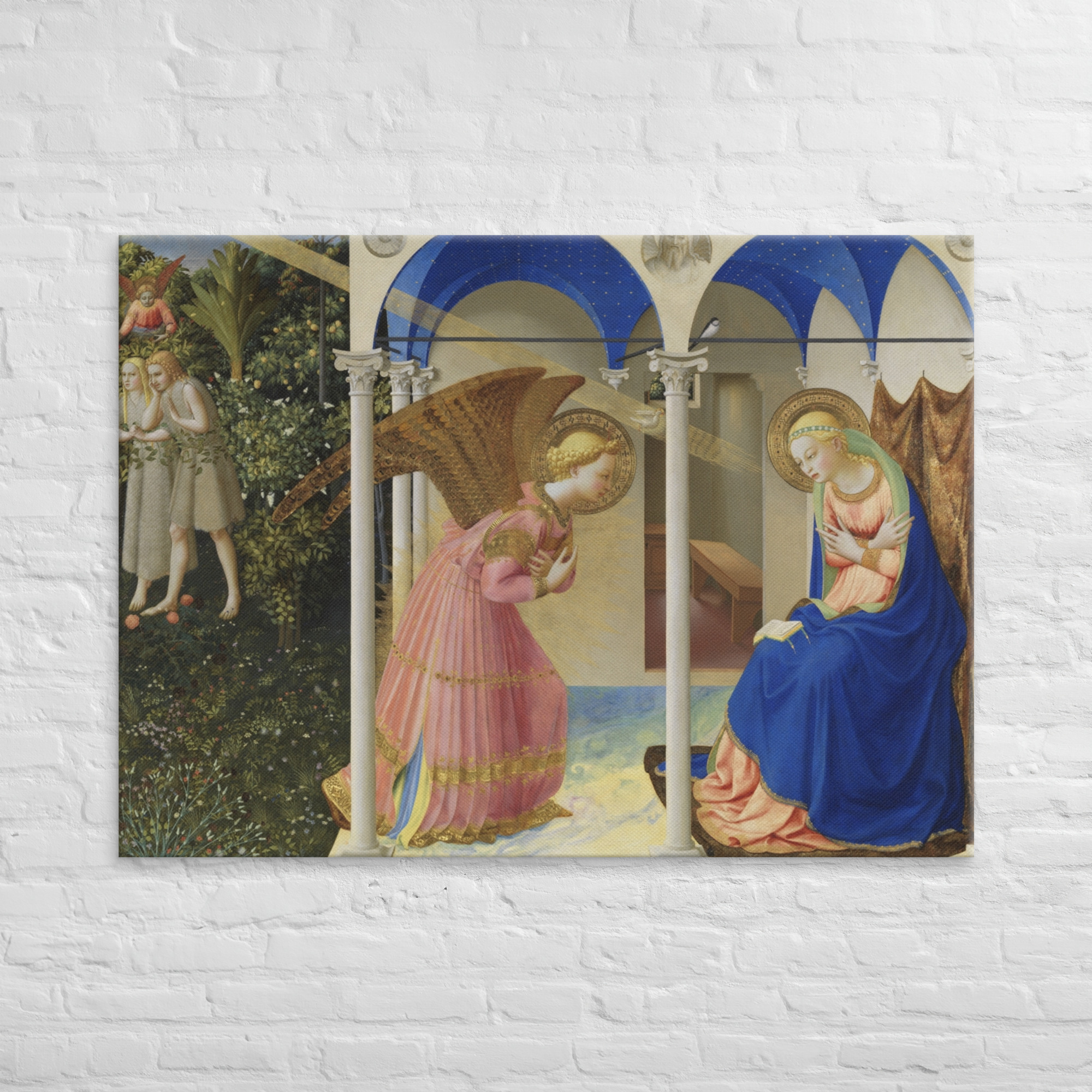 Fra Angelico's The Annunciation | Canvas - Image 2