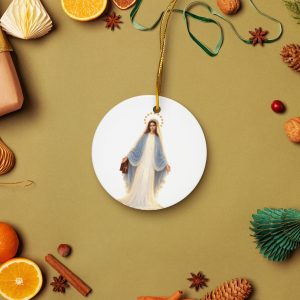 Our Lady Of Medjugorje | Ceramic ornament