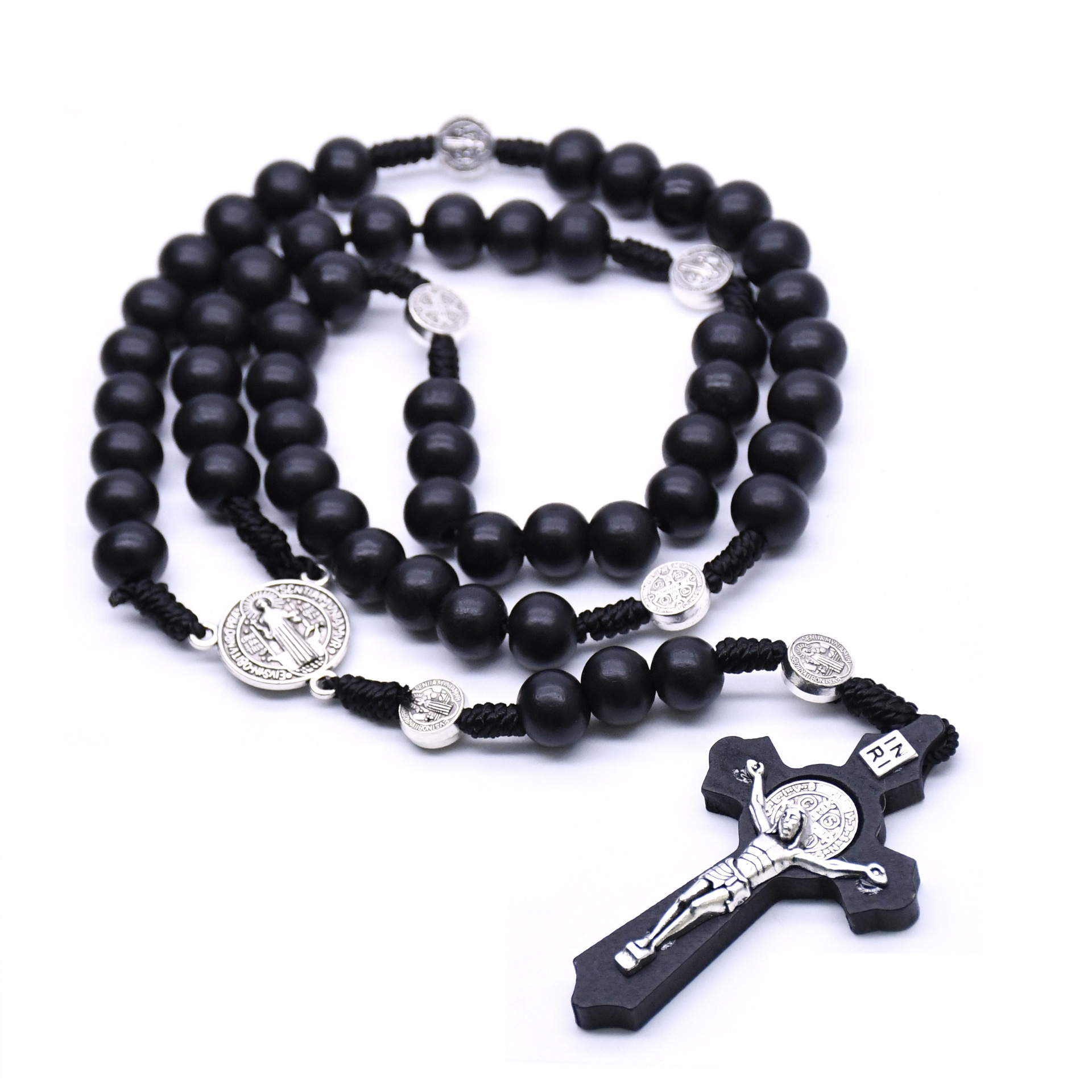 Rosary with Black Beads - Image 6