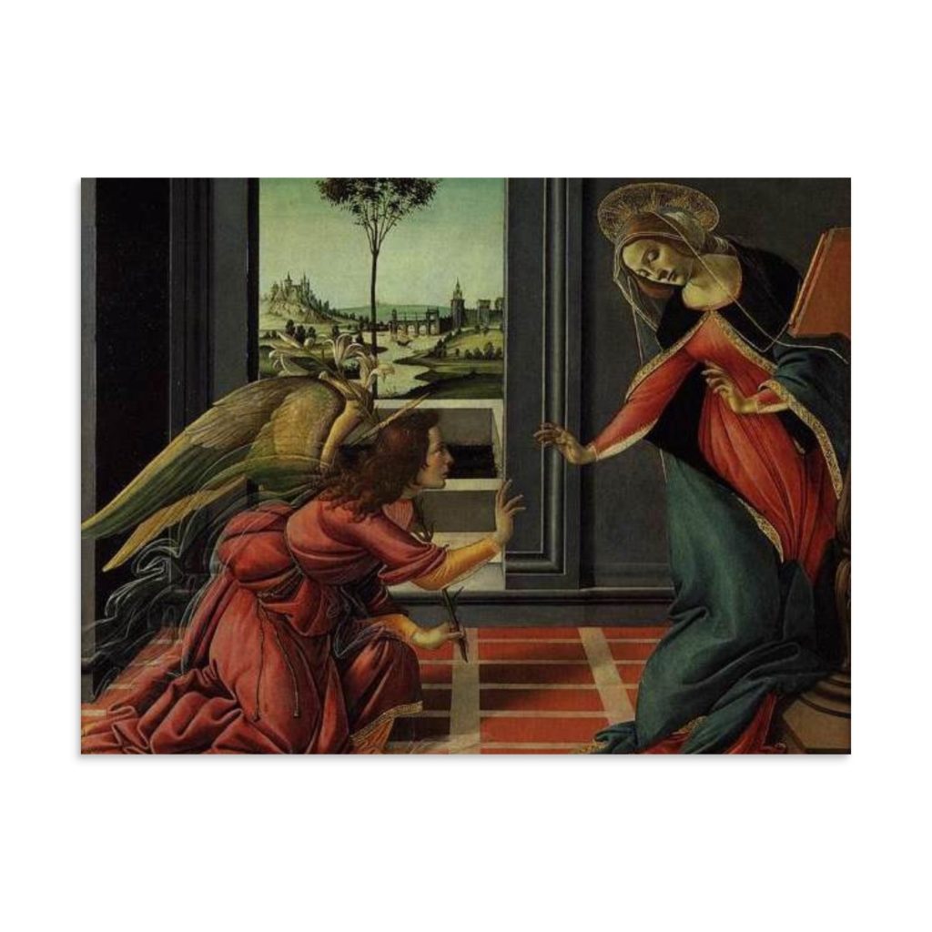 Botticelli’s Cestello Annunciation | Poster
