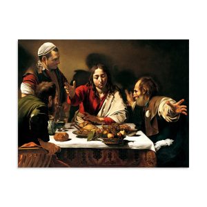The Supper at Emmaus Caravaggio  | Poster