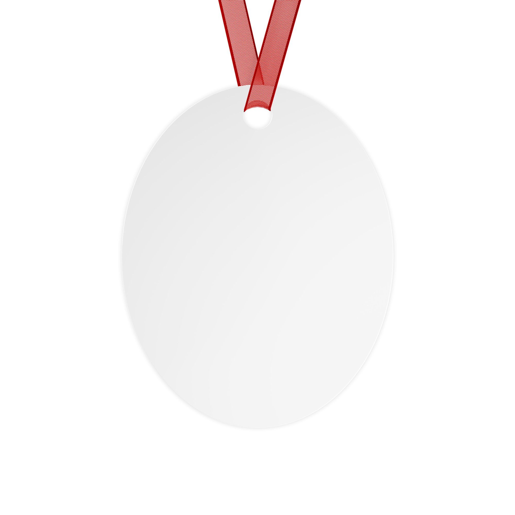What if I looked to God more | Double-sided ceramic Christmas ornament