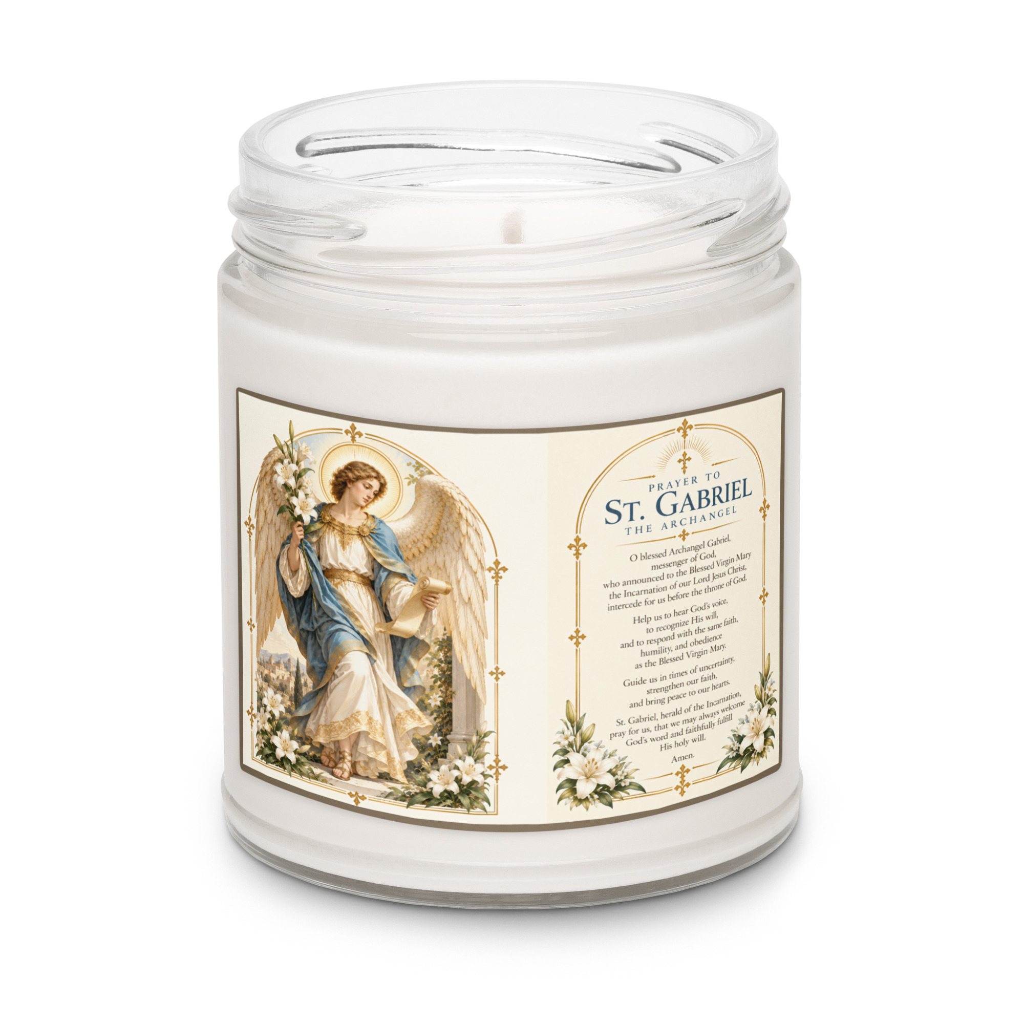 St Gabriel | Scented soy candle - Image 3