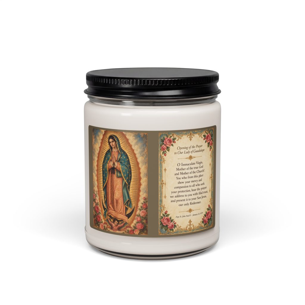 Our Lady Of Guadalupe | Scented soy candle