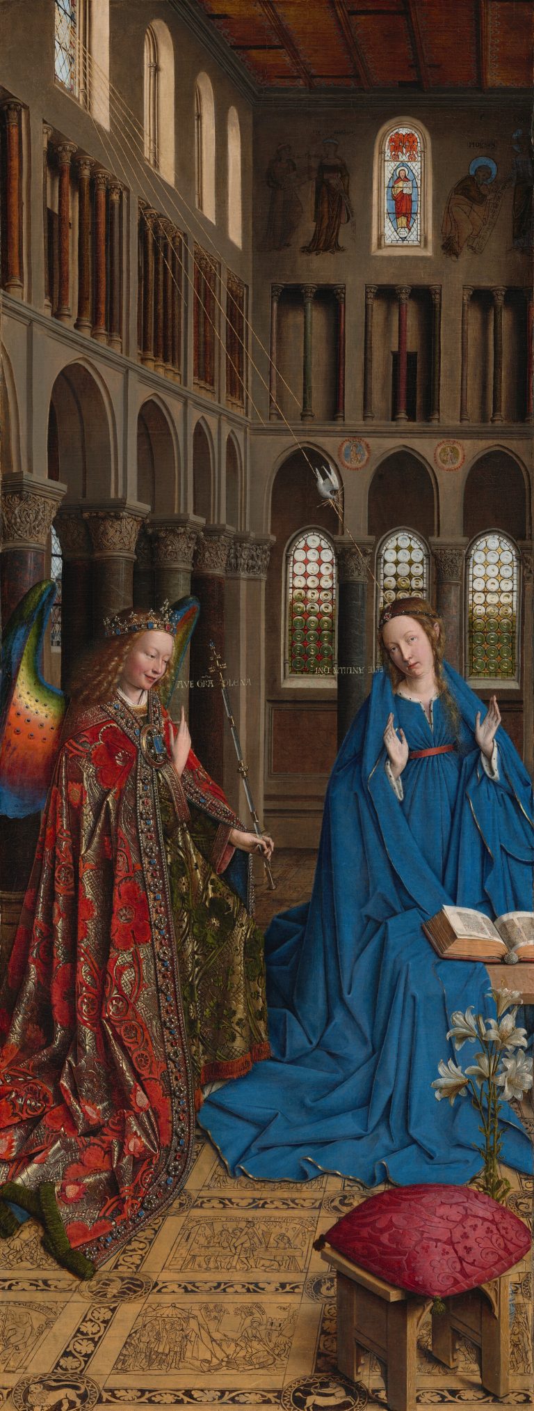 The Annunciation Jan van Eyck c. 1434/1436