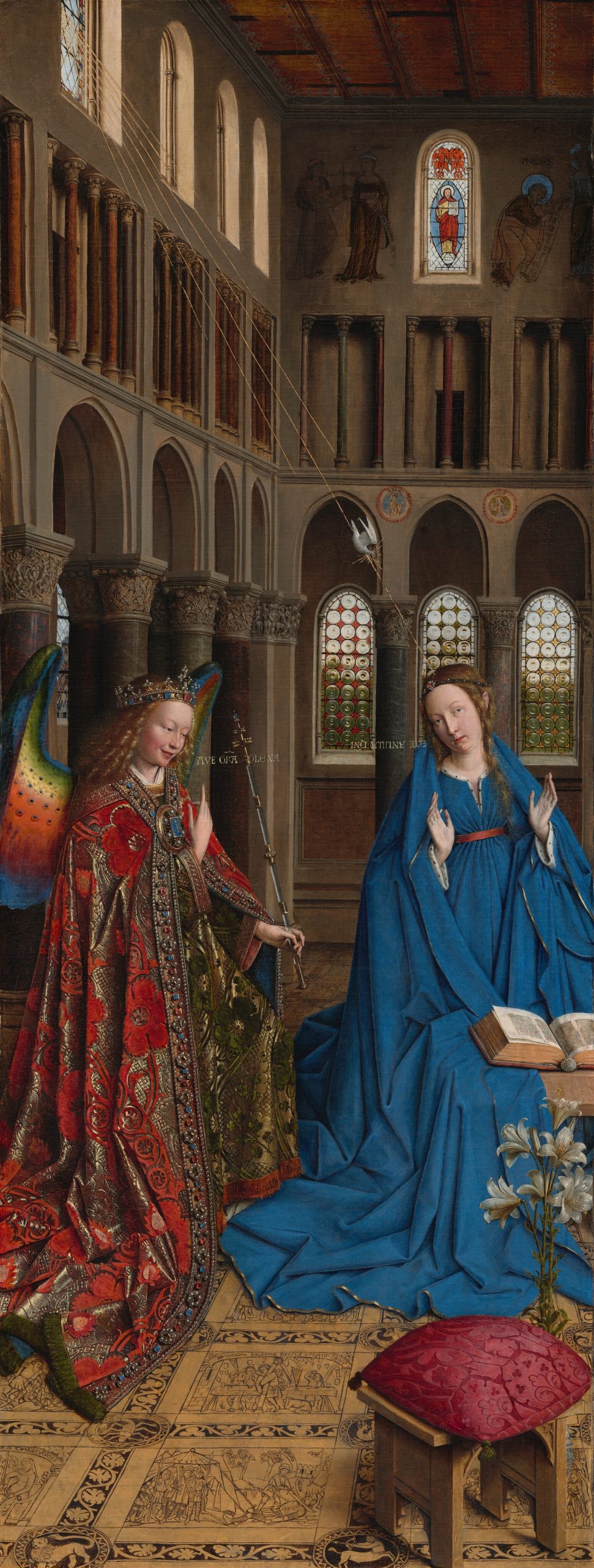 The Annunciation Jan van Eyck c. 1434/1436