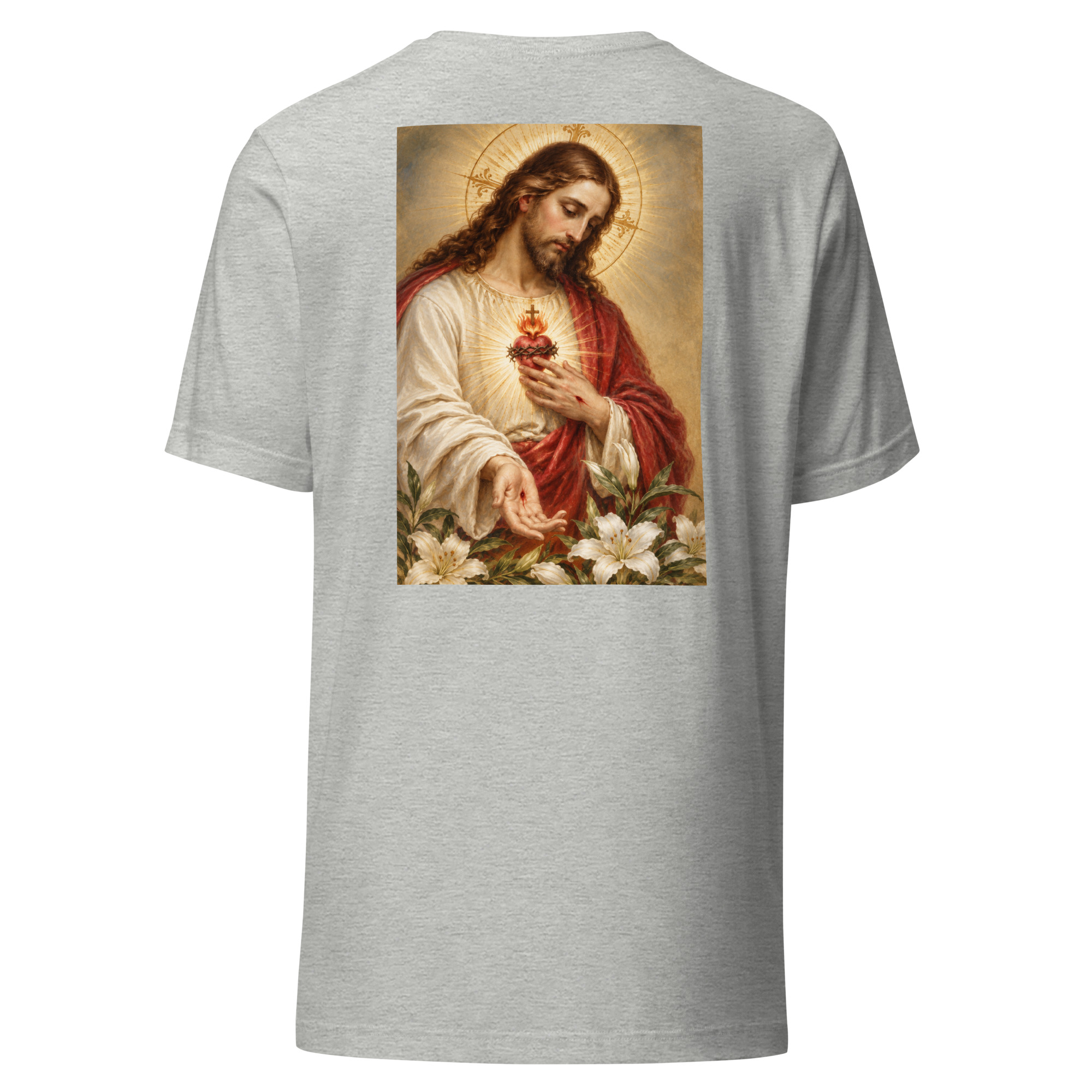 Sacred Heart Of Jesus | Unisex t-shirt - Image 4