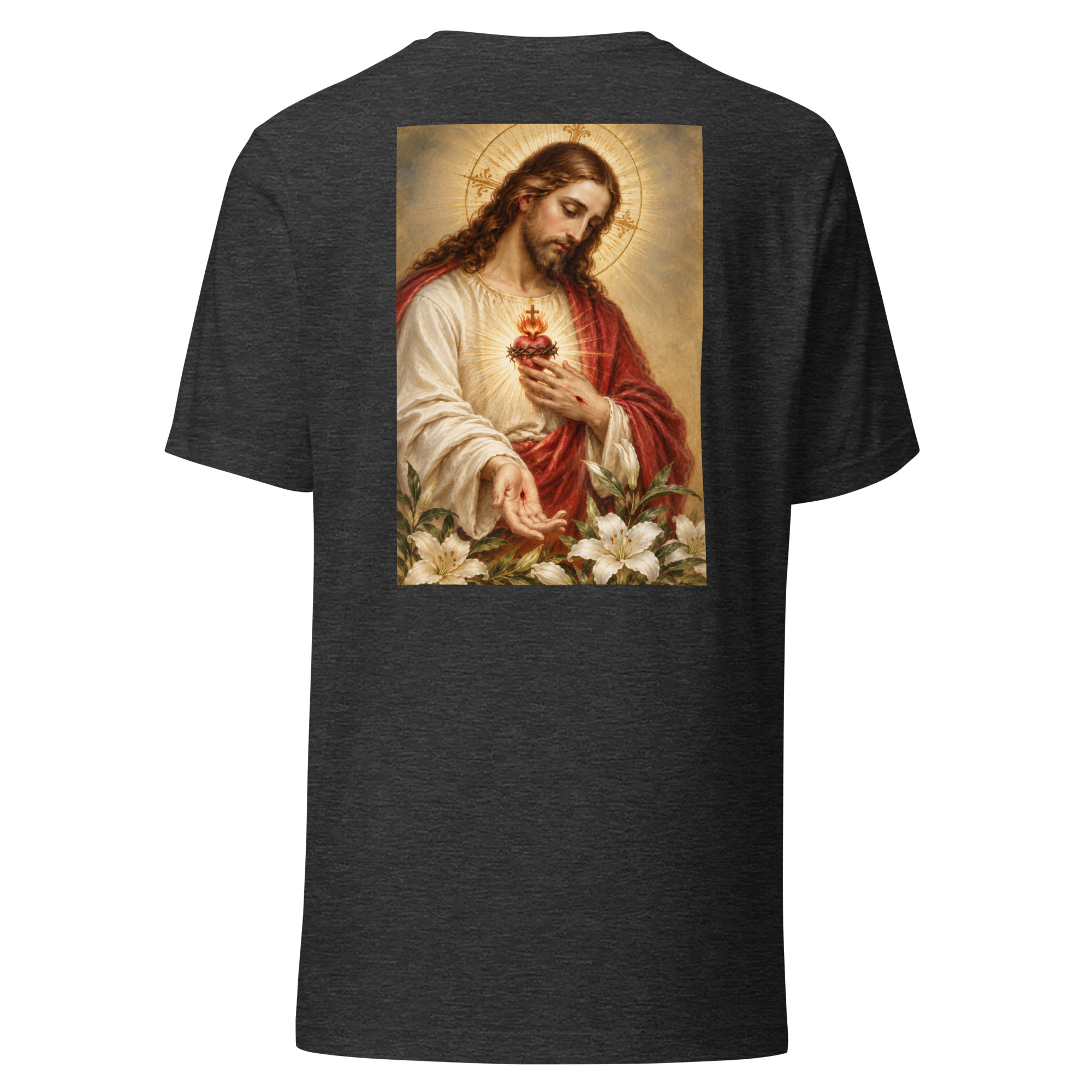 Sacred Heart Of Jesus | Unisex t-shirt - Image 3