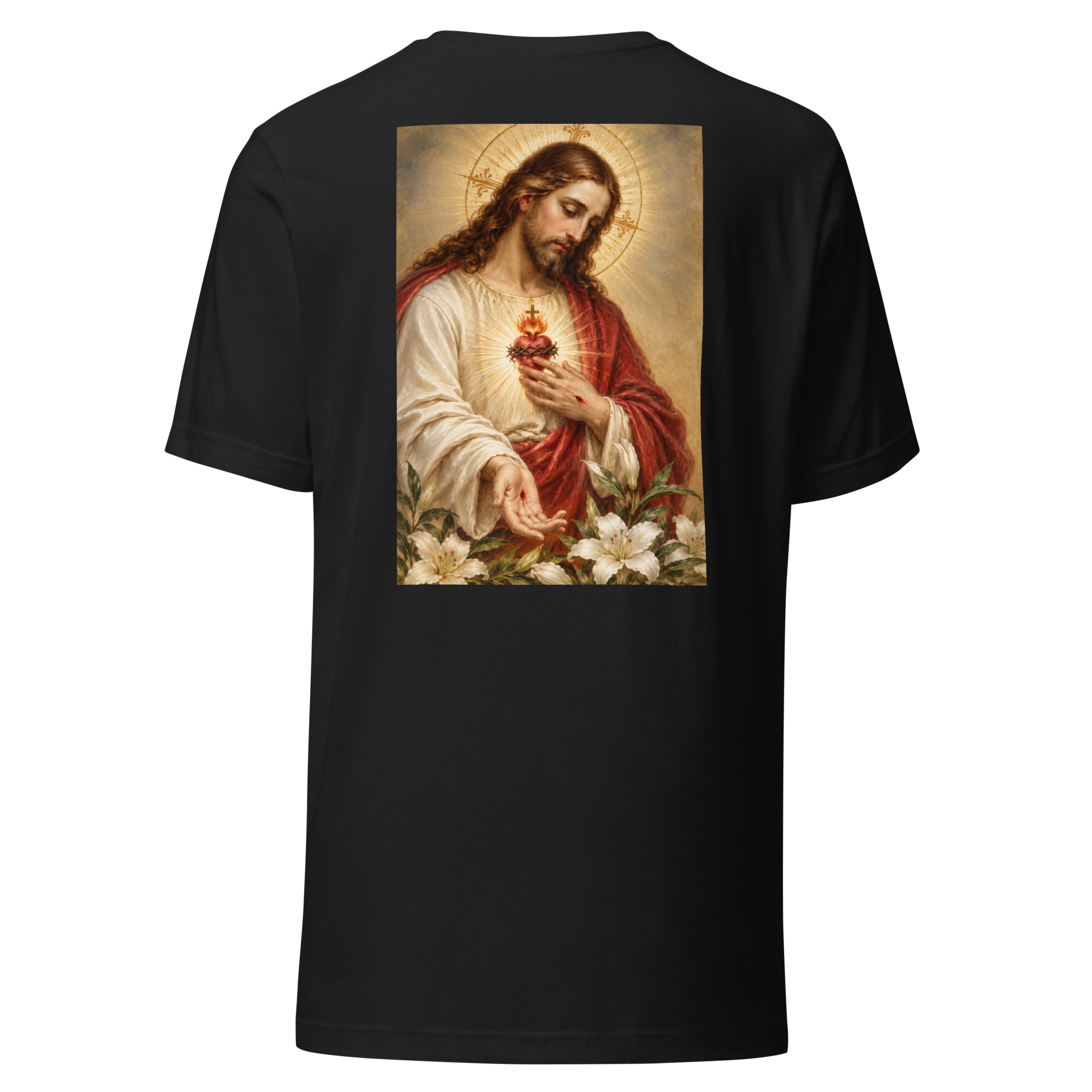 Sacred Heart Of Jesus | Unisex t-shirt - Image 2