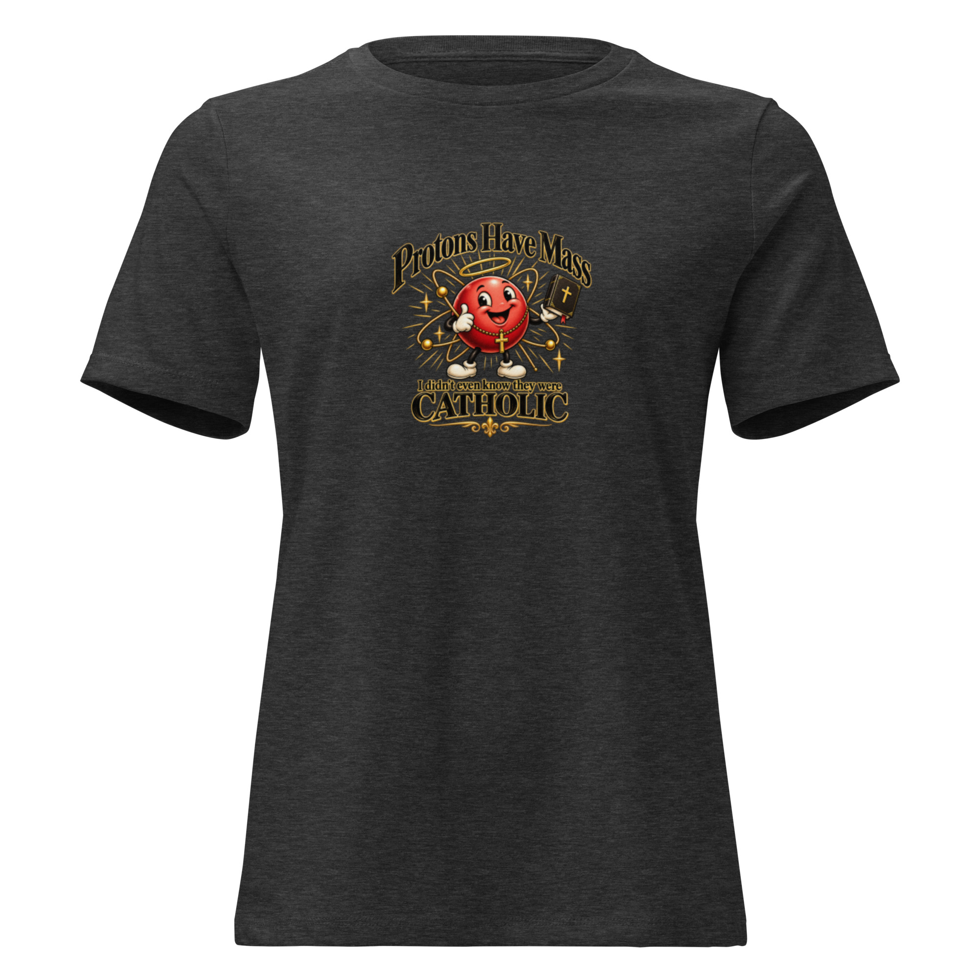 Protons Have Mass | Women's Relaxed T-Shirt - Image 3